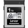 Lexar 1TB Professional Silver CFexpress 4.0 Type B Card (3600MB/s)