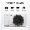 Yashica City 200 White - Fotocamera Digitale Compatta
