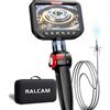 Telecamera Endoscopica Con Luce, Testa Orientabile a 210°, Sonda Da 3.9 Mm, Sche