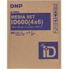 DNP ID600 4x6 Carta + Ribbon per 350 Fototessere o Stampe 10x15