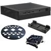 Eurowagens TX06 Sottile Mini Itx Telaio Case per Snella Desktop Posteriore Supporto