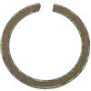 Kaish High Qaulity 110 * 12 * 0.8 mm chitarra acustica buca rosetta sapelli due anelli abalone intarsio