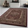 Carpetsale24 Tappeti a Pelo Corto, Colore Rosso, Disegno Orientale, 12909, Tappeto Rettangolare, Tappeto Soggiorno, 200 x 290 cm