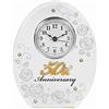 Shudehill Giftware Orologio da Tavolo in Vetro, Motivo: 50° Anniversario di Nozze