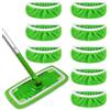 Yphzmtz 8 panni riutilizzabili in microfibra per pavimenti Swiffer Sweeper Mop, 25,4 x 11,5 cm, adatti per uso bagnato e asciutto