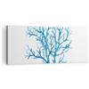 ARTTOR Quadri Moderni su Tela 120x50 cm Stampe da Parete Bambini Marino - 5457 | Corallo Mare Minimalista Quadro Decorativo 1 pezzo Soggiorno Camera da Letto Arte da Parete Decorazione da Parete ARTTOR