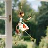 Generico Vintage Stravagante Dancing Lady Appendere Ornamento Con Gambe Penzolanti | Elegante Statuetta Donna Che Danza Decorazione Spiritosa, Hanging Figure Donna Che Danza, Per Finestre Casa Giardino Decor