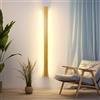 AOEH Lampada Da Parete Interno Led Applique Da Parete In Legno Lampade Da Muro Lunga In Bambù Luci Da Parete Legno 31w 3000k Moderno Lampada A Muro Per Camera Da Letto,Soggiorno,Corridoio,Scale,100cm