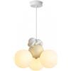Sedtonmu Lampada a Sospensione Cameretta Bambini, Orso LED G9, 3 Colori Luce