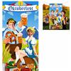 XZEIT Decorazioni per Feste Dell'Oktoberfest, Oktoberfest Porta Banner Sfondo, Decorazione per Giochi Dell'Oktoberfest, Forniture per Fotografica Oktoberfest Bavarese