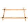 Eminchu Telaio da Ricamo in Legno 60x100 Cm, Resistente Strumento per Punto Croce, Ideale per Progetti di Cucito Fai da Te, Adatto per Uso Domestico