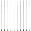 BENECREAT 10 pz. Aghi Erogatori A Punta Smussata Da 29.7cm, Aghi Lunghi In Acciaio Inossidabile Da 7.5mm con Luer Lock per L'Erogazione di Colla Adesiva, Lavoro Artigianale