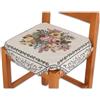 Casatessile Cuscino coprisedia Imbottito con Alette Italia Cuscino Sedia Cucina Sfoderabile - PZ. Singolo