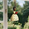 Generico Stravagante Danzatrice Ornamento Appendere, Decorazione d'Arte Vintage Lady | Ciondoli dama danzant, ornamenti appendere alla finestra con gambe penzolanti e vestito fantasia, per l'arredamento giardino