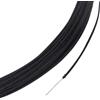 BENECREAT 20 m Fili Floreali Nero Filato Cappelleria Rivestito in Cotone 1,5 mm Fili di Asta di Ferro per Artigianato Fiorista Forniture per Cucito Accessori per Fabbricazione di Bordi