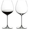 Riedel Veritas Calici da Champagne, Set di 2, Clear, 9 1/4h (in)