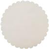 Lulizzie 100 PEZZI TULLE VELETTI VELO FATA BOMBONIERA CONFEZIONE DA 100 VELI MATRIMONIO COMUNIONE CRESIMA DIAMETRO 23 CM (BIANCO)