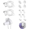 Ji liangli 2 Set Kit di Riparazione e Ricambio per Tende a Rullo,Accessori per Tende Avvolgibili e Pezzi di Ricambio per Tende a Rullo,Include Staffe Sostitutive,Raccordi di Montaggio e Componenti