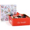 Loacker, Latta Gnometti Best Of, Mix di Bontà Minis in una Confezione Regalo Latta con Snack Monoporzione, Bontà a Base di Cioccolato al Latte, Fondente e Bianco, Idea Regalo, 1 Confezione da 307,5 g