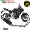 MIVV Scarico MT 07 Yamaha 2024 Mivv Completo Terminale Inox Nero Alto Collettori Moto
