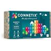 CONNETIX Piastrelle Magnetiche Arcobaleno Pacchetto Rettangolo, 18 Pezzi
