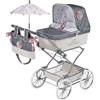 DE CUEVAS TOYS Passeggino per Bambole Reborn Plieghevole Decuevas 82031