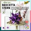 Folia Bringmann, Set per Stella Fai da Te Bascetta, di Colore Blu, codice Articolo 836/3030, Violett, 15 x cm