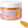 ZOMKIFA 50 Pezzi Dischetti Esfolianti Acido Kojico e Curcuma Detergente e Schiarente Scrub Viso Corpo Equilibrio Sebo Per Pelle Luminosa Liscia Pori Raffinati Cosmetico Cura