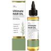 UIOFDGBS Olio lucidante for capelli con punta portatile | Liquido leggero assorbibile for la cura quotidiana del cuoio capelluto e dei capelli for uomini e donne(1PCS)