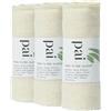 Pai Skincare - Twin Flyer Cleansing Cloths Panni Biologici Doppia Azione | Panni viso doppia texture, lato mussola & lato spugna morbida, cotone biologico GOTS, adatti al contorno occhi, set da 3