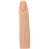 Fyearfly Dita per Esercitazione in Silicone Mano, Modello di dito per pratica del tatuaggio Dito professionale pieghevole in silicone per addestramento su unghie finte per agopuntura