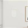 Solivagant Specchio 40x20 cm in Vetro,Bianco,0.98,kg