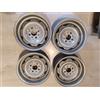Fiat Cerchi A Canale Rovesciato Fiat Panda 4x4 141 Da 13" 4x98 5J Originali