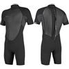 O'NEILL 2026 Uomo Reactor-2 2mm Back Zip Shorty Muta 5041B - Black/Graphite