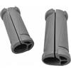 Baoblaze Coprimpugnatura con perficie Antiscivolo a Trama Incrociata Confortevole Coprimpugnatura Cilindrica con Apertura Longitudinale Leggero per Home Gym, Grande