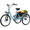 Generic Triciclo elettrico a 3 ruote per la mobilità di adulti e anziani, per l'uso quotidiano.
