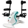 KLYDBMYT Cyclette elettrica con pedalata assistita, mini cyclette portatile con pedalata assistita, cyclette motorizzata per disabili e portatori di handicap, cyclette elettrica con supporto per protezione g