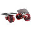 PETSOLA Board Glide Diviso Antiscivolo Board con Due Tavole Indipendenti Stabile Pattini da Deriva da per Guidatori Esperti, Rosso
