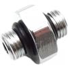 Fonowx Adattatore per Immersioni in Ottone con Connettore da 6x3/8-24 a 3/8-24, Ricambio Portatile E Resistente per Tubi Flessibili Dell'attrezzatura Sub, 2 Pezzi