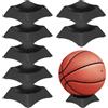 Sosoport 10 Pezzi Supporto per Pallone Singolo, Espositore Nero in Plastica | Design Moderno Salvaspazio, per Tavolo e Casa, Adatto a Palline da Tennis e Molti Altri Palloni