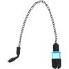 SHINEOFI Avvisatore da Pesca a Catena, Indicatore di Abboccata Blu in Ferro | 1 Pezzo, Fissaggio sulla Canna, Accessorio Pratico per Filo, Allarme per Pesca