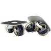 Qianly Board Glide Diviso Stabile Board con Due Tavole Indipendenti Leggero Gleit a Piattaforma in Alluminio per Adulti, Crociere All'aperto, Blue Black
