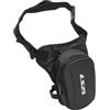 LS2 SHIELD 2.5 Borsa da Gamba, Marsupio Tattico Nero per Moto, Borsa Drop Leg con Scomparti Multipli (BLACK)