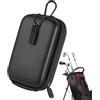Generic Custodia rigida per telemetro con moschettone da viaggio senza sforzo | Custodia per telemetro Borsa per il trasporto Due palline da golf per telemetro da golf Custodia portatile impermeabile