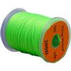 HaloModora Filo da pesca a mosca da 91,4 m per spigola e luccio (verde) | Materiale in nylon 200D resistente, resistente alla rottura, consistenza liscia, ideale per corpi mosche, uso di lunga durata