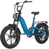 ATAA Bici Elettrica Fatbike Vortex 20x4.0, Autonomia 150km, Tutti i Terreni | Autonomia fino a 150 km · Batteria LG 720 Wh · Sensore di coppia · Freni idraulici · Doppia sospensione per maggiore comfort