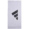 adidas Unisex - Adulto Performance Towel Large Towel, white/black, One size