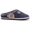 I Love Laura Ciabatta comoda donna in vera lana le tirolesi invernale (blu, 39)