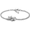 CHRISK Braccialetto rigido con perline a grappolo di stelle, adatto per gioielli popolari in argento Sterling