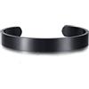 Mesnt Bracciale Uomo, Bracciale Amicizia, Bracciale con Regolabile Inciso in Acciaio al Titanio Bracciale a Catena per Uomo